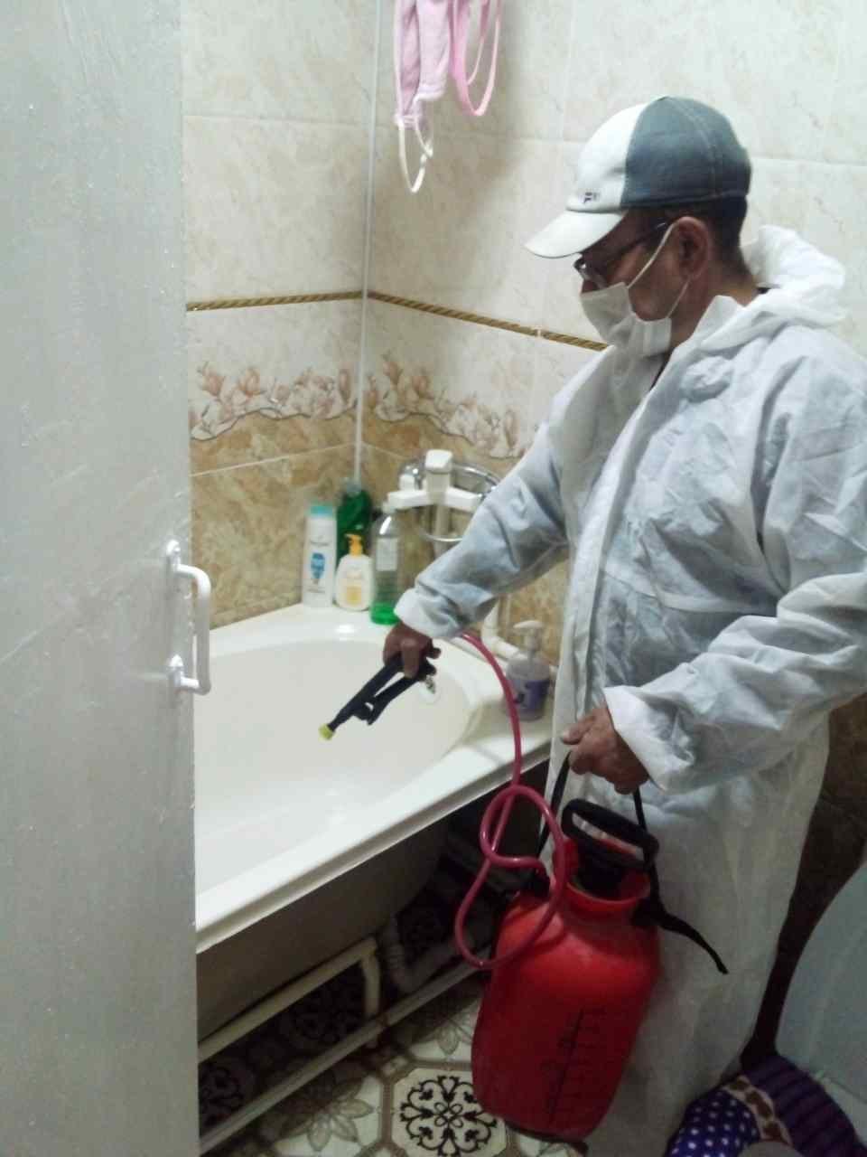Mahallalarda Xiva shahar SEO va JS bo`limi xodimlari tomonidan dezinfeksiya tadbirlari o`tkazildi