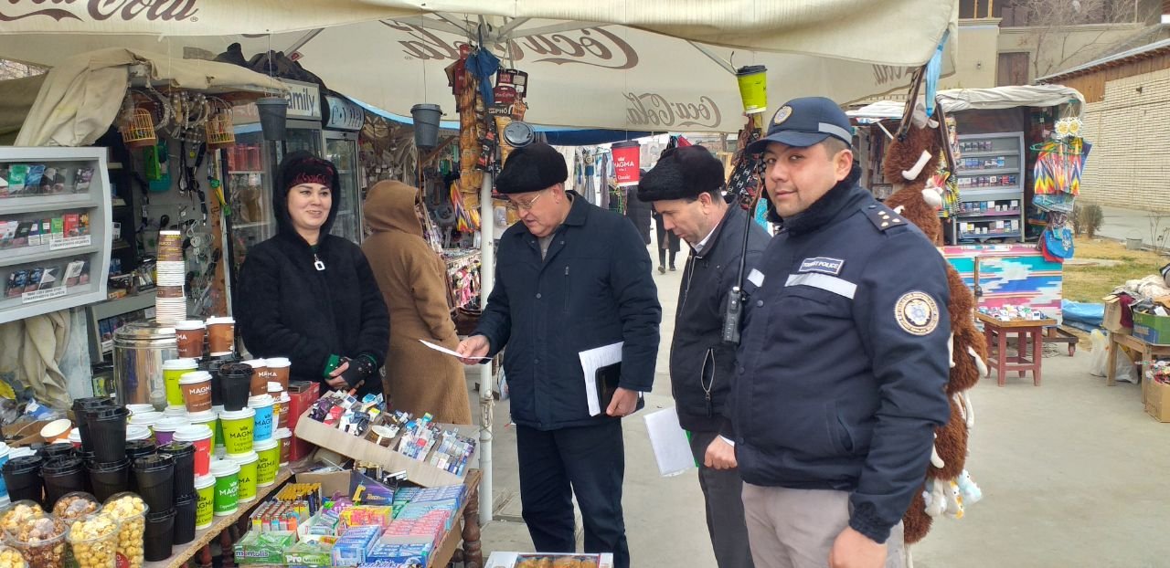 Ichan qala davlat muzeyi xududida targ`ibot tadbirlari